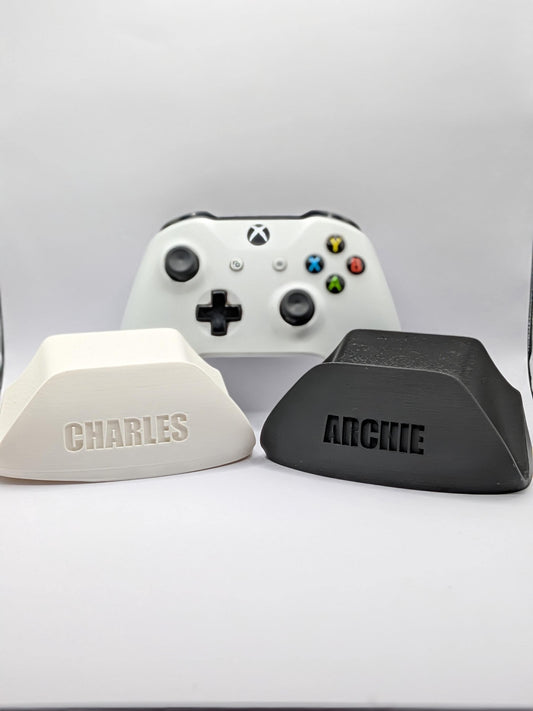 Personalised Xbox Controller Stand - Minimalist Sleek and Functional Display (Black/White)