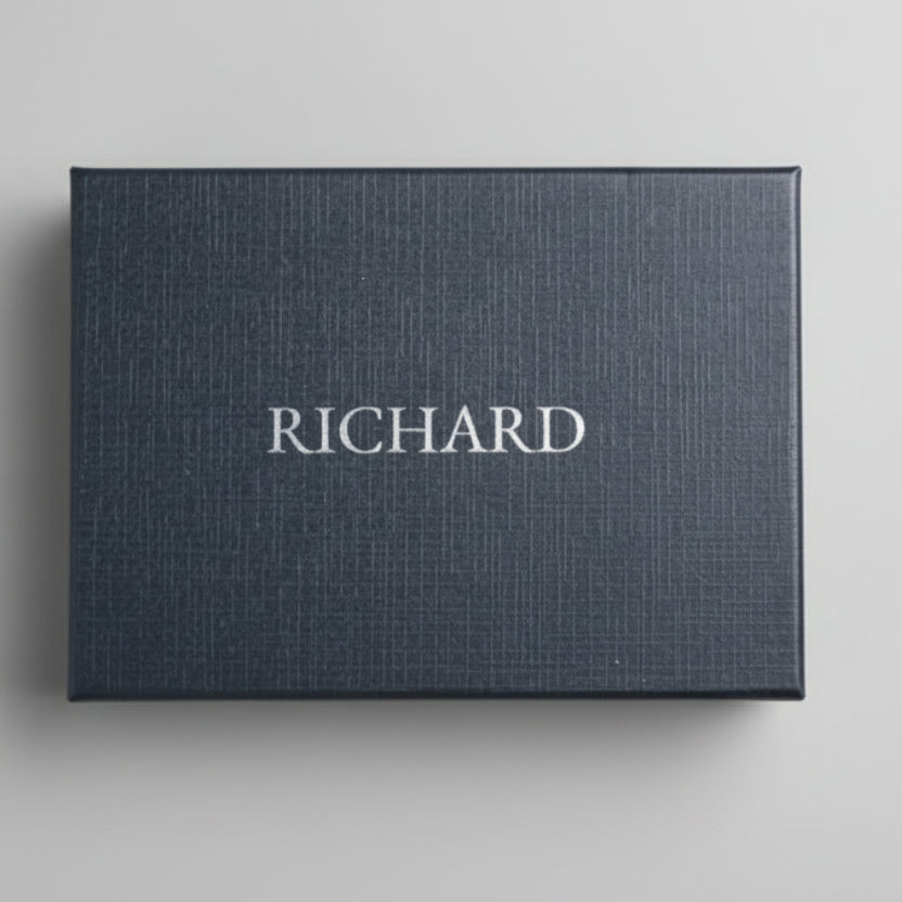 Personalised Engraved Golf Hip Flask 6oz with Luxurious Gift Box