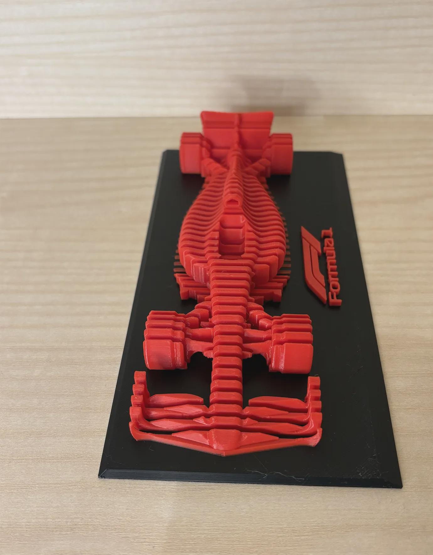 Layered F1 Car Model 2025 - 3D Printed Formula 1 Racing Decor