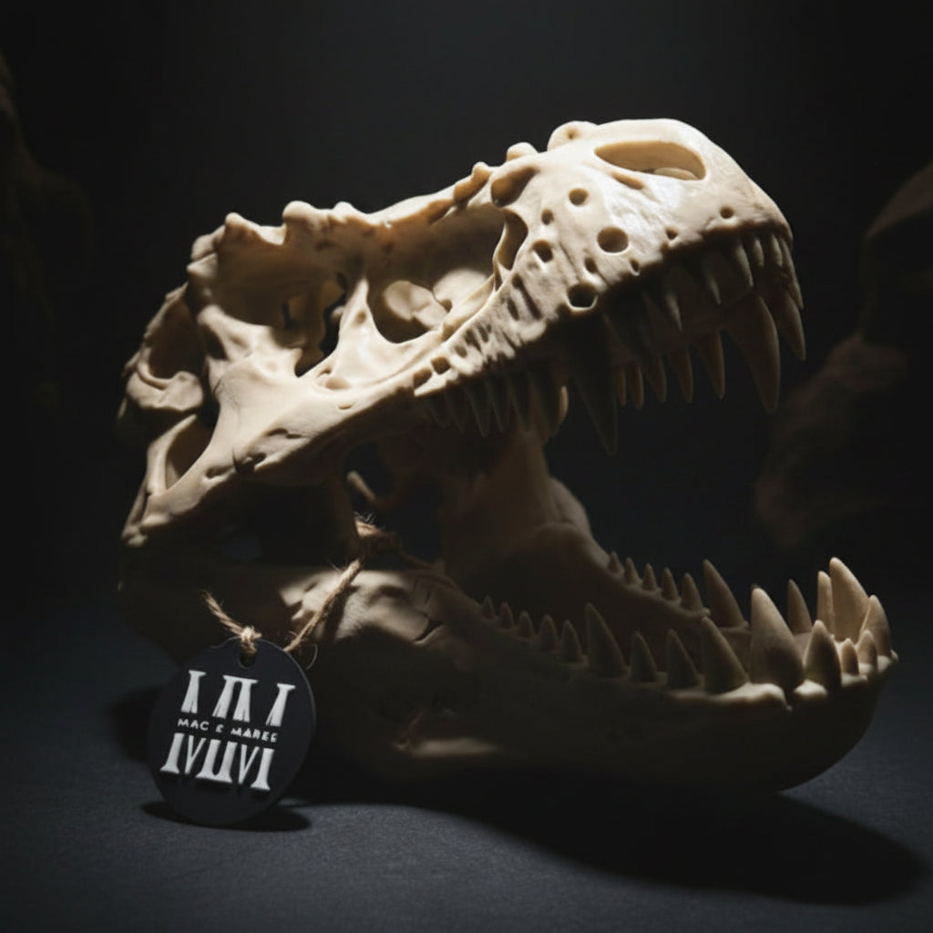 T-Rex Skull — Realistic Dinosaur Fossil, Display Quality Replica